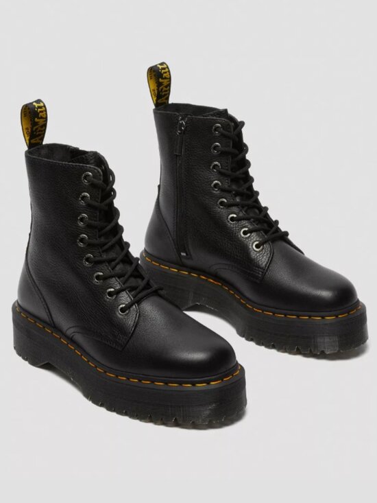 Dr. Martens Shoes - Dr. Marten's Pisa Leather Platform Boots